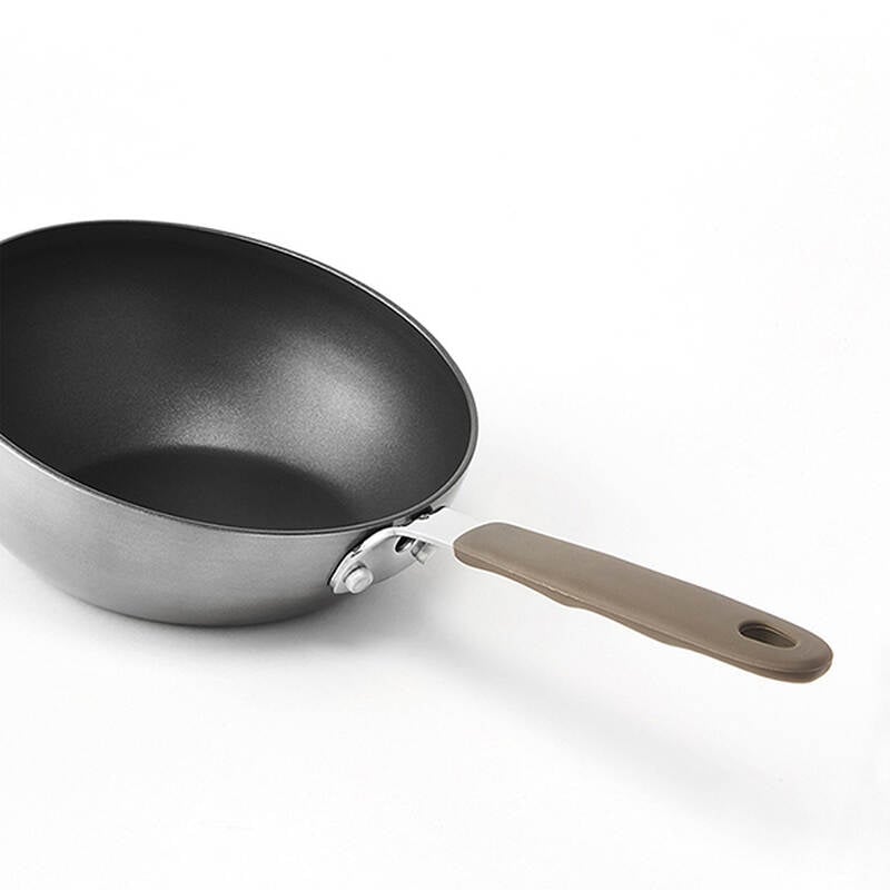 Chảo Wok Locknlock Handycook Có Tay Cầm 15.5Cm - Màu Xám - LHD1165, , large image number null